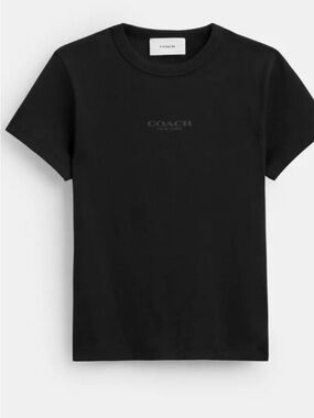 COACH New York Ribbed T-Shirt.